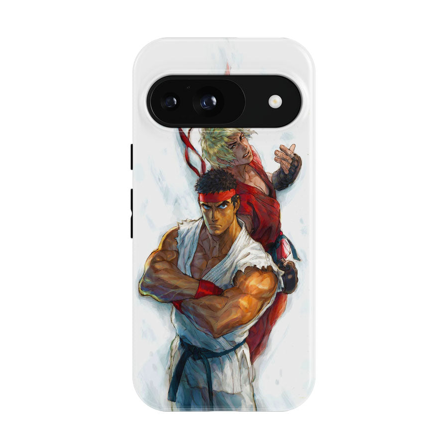 Street Fighter Ryu And Ken Google Pixel 9 | 10 Pro Case