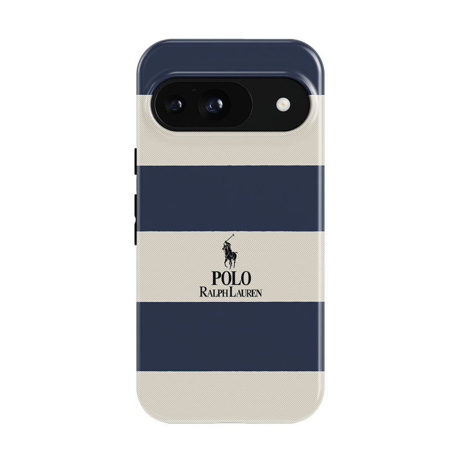 Stripe Polo Ralph Lauren Google Pixel 9 | 10 Pro Case
