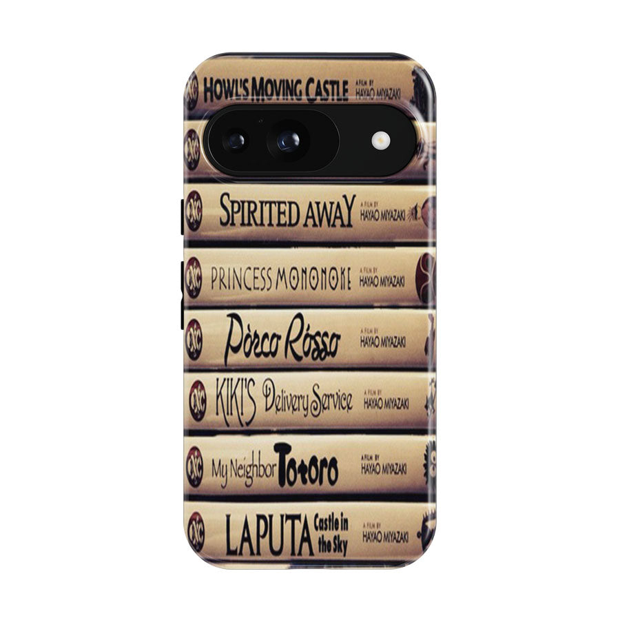 Studio Ghilbli Books  Google Pixel 9 | 10 Pro Case