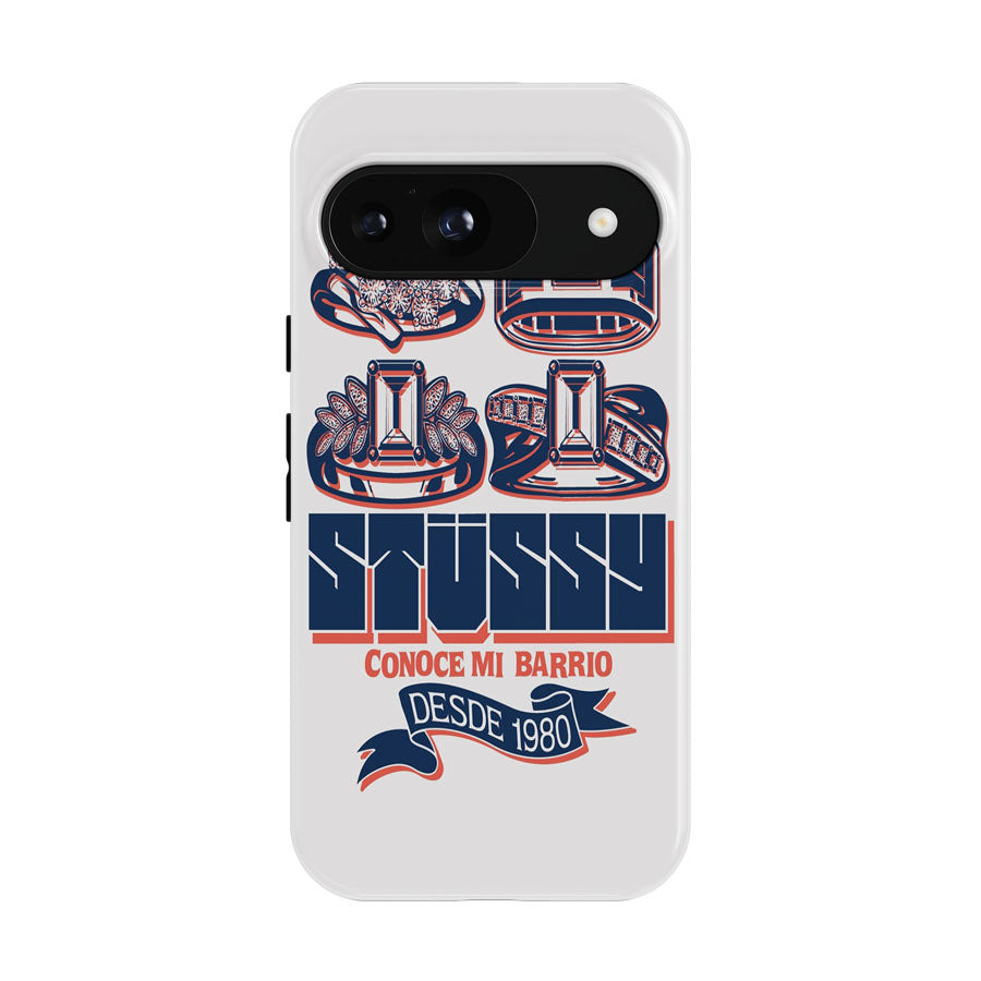 Stussy Conoce Mi Barrio Google Pixel 9 | 10 Pro Case