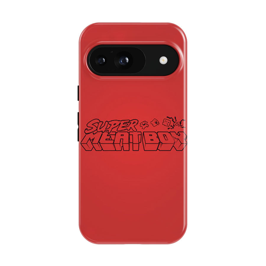 Super Meat Boy Text Google Pixel 9 | 10 Pro Case