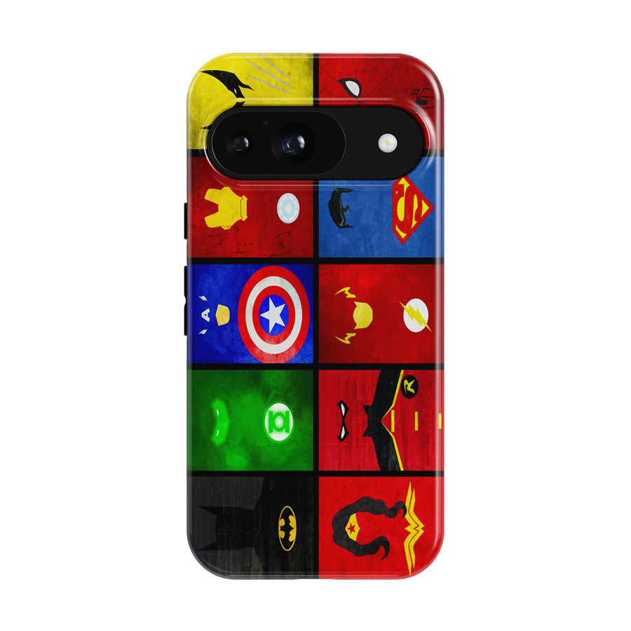 Superheroes Marvel And Dc Google Pixel 9 | 10 Pro Case
