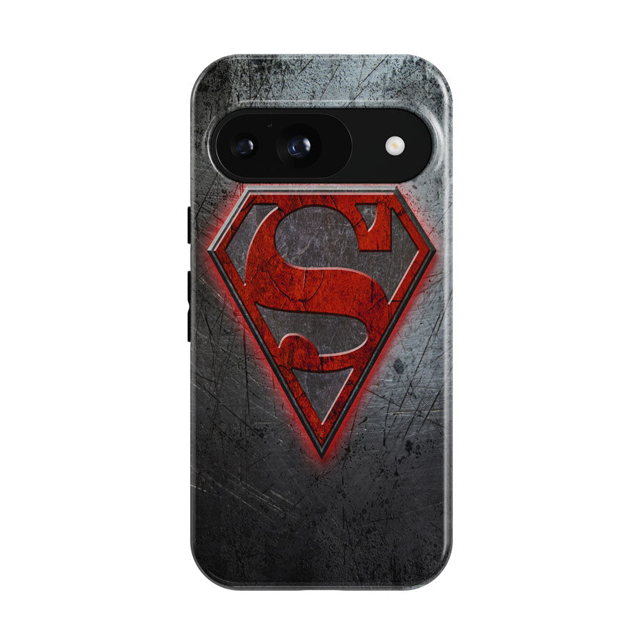 Superman Metal Logo Google Pixel 9 | 10 Pro Case