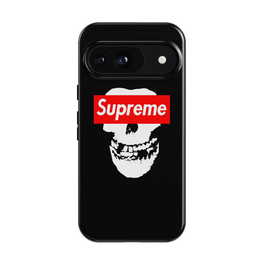 Supreme Black Skull Google Pixel 9 | 10 Pro Case