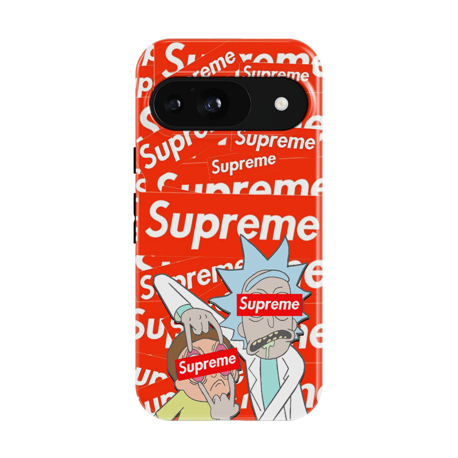 Supreme Rick And Morty Hype Eye Google Pixel 9 | 10 Pro Case