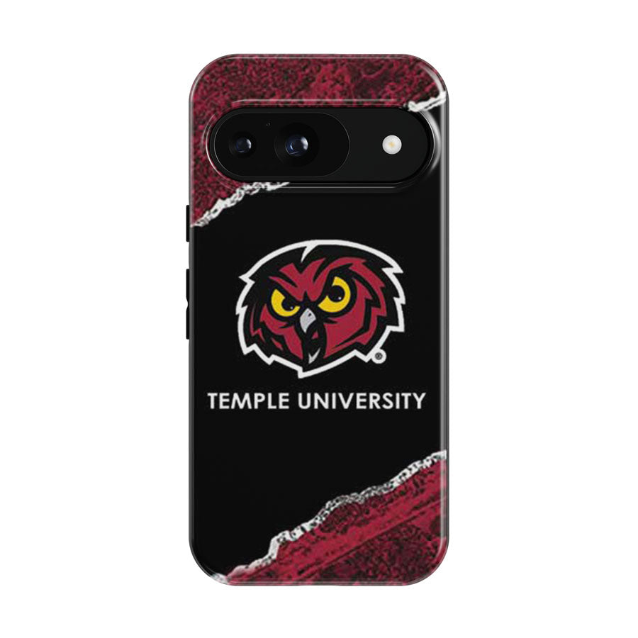 Temple University Strip Google Pixel 9 | 10 Pro Case