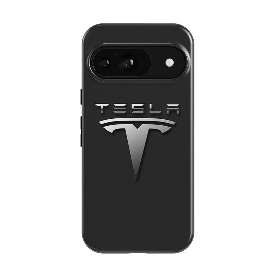 Tesla Car Logo Google Pixel 9 | 10 Pro Case