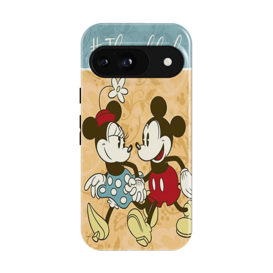 Thankful Mickey & Minnie Google Pixel 9 | 10 Pro Case