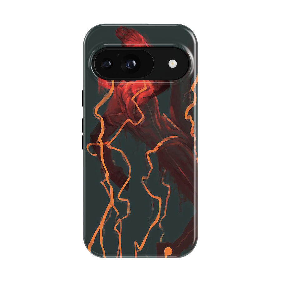 The Flash Brush Paint Google Pixel 9 | 10 Pro Case
