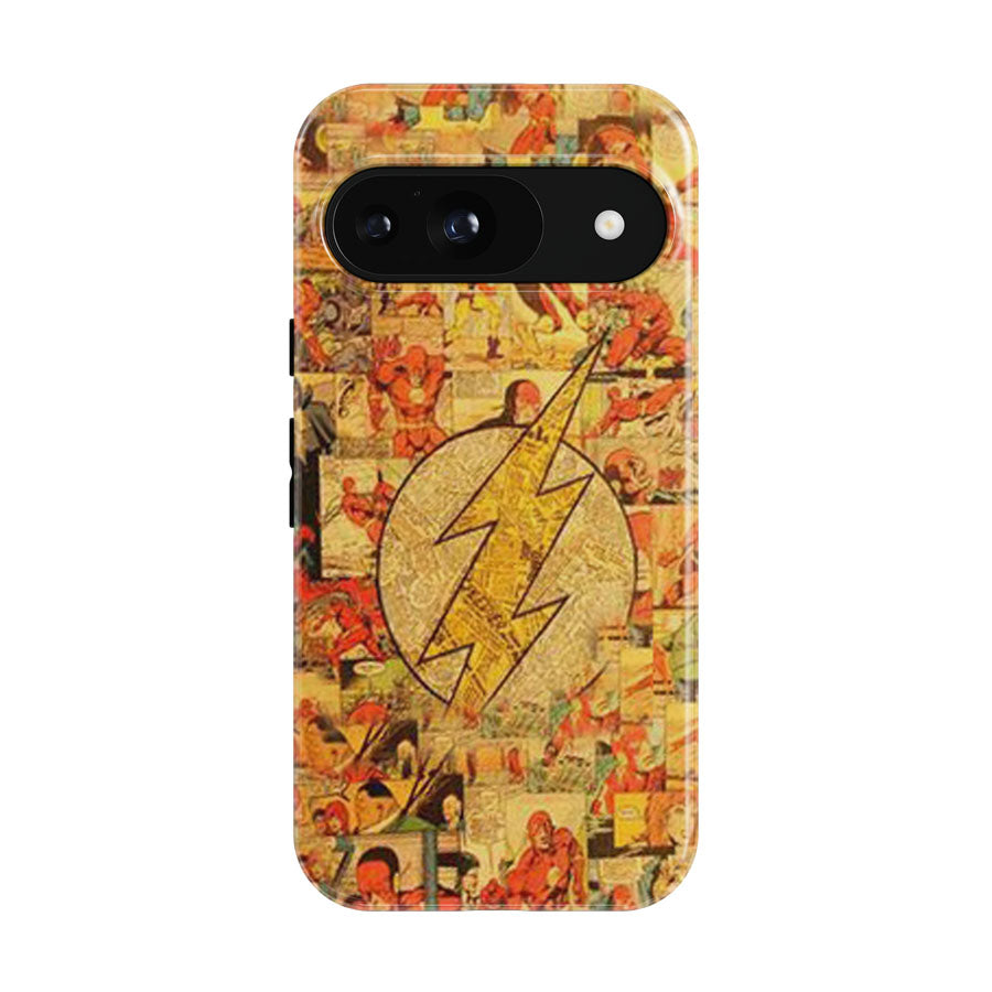 The Flash Logo Comic Google Pixel 9 | 10 Pro Case