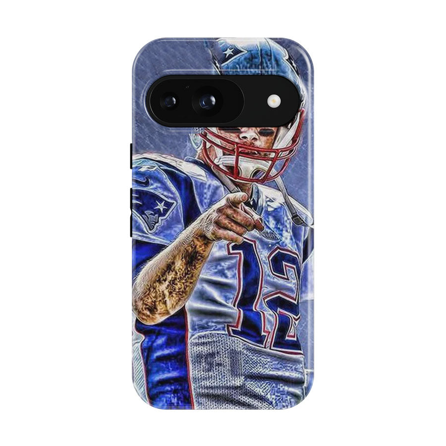 Tom Brady New England Patriots Nfl 4 Google Pixel 9 | 10 Pro Case