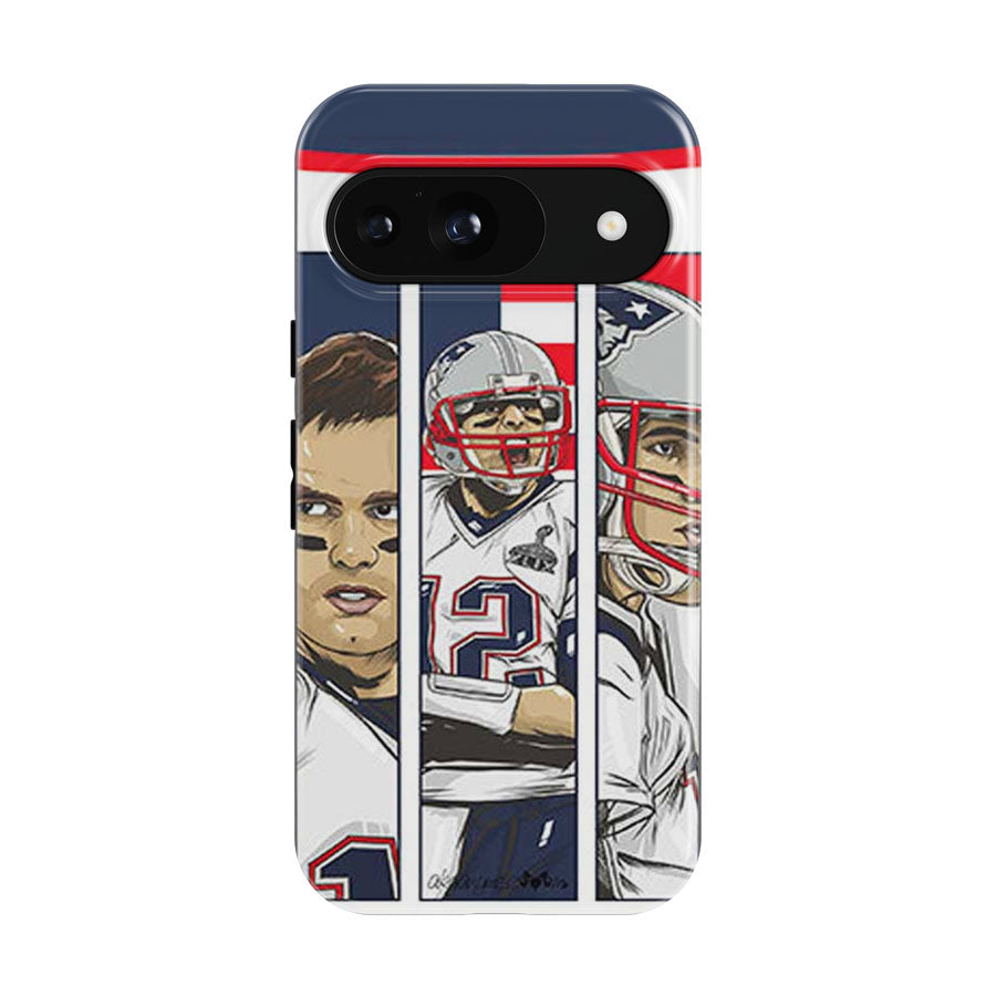 Tom Brady Patriots Nfl Google Pixel 9 | 10 Pro Case