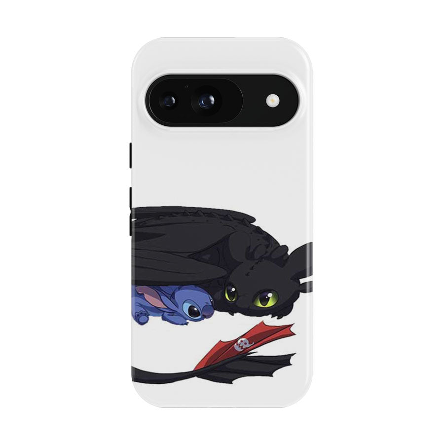 Toothless And Stitch Google Pixel 9 | 10 Pro Case