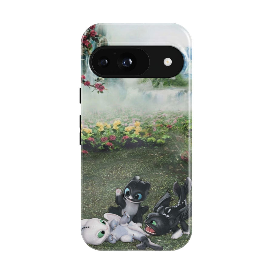 Toothless Babies In The Garden Google Pixel 9 | 10 Pro Case