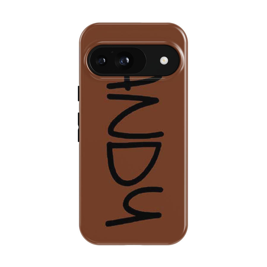Toy Story Andy Name On Brown Google Pixel 9 | 10 Pro Case