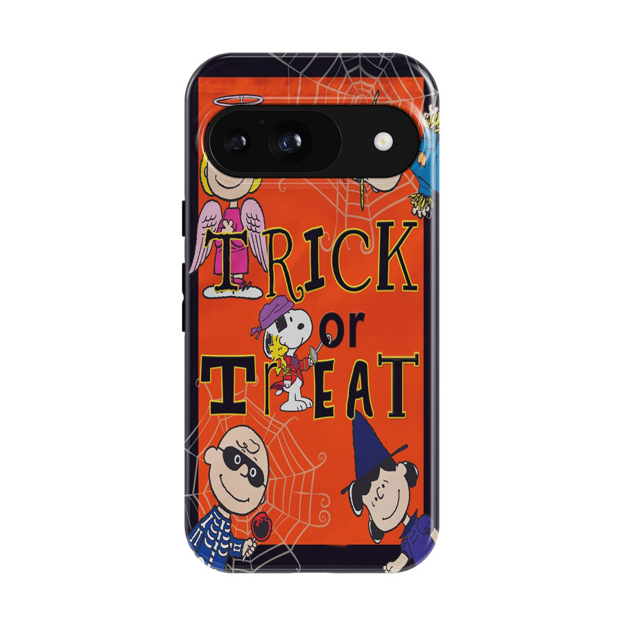 Trick Or Treat Peanuts Gang Google Pixel 9 | 10 Pro Case