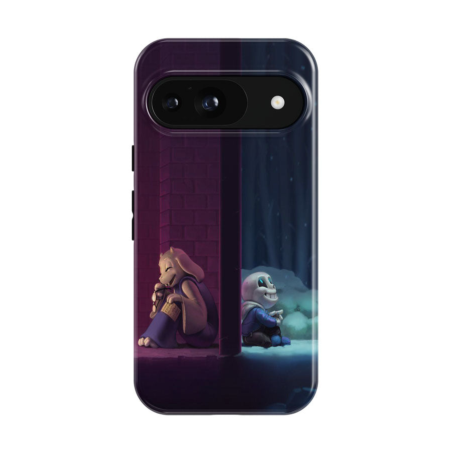 Undertale Sans And Toriel Google Pixel 9 | 10 Pro Case