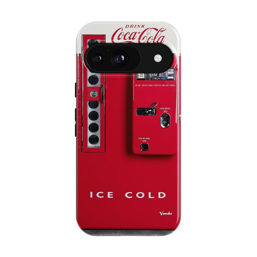 Vending Machine Vintage Coca Cola Drink Ice Cold Google Pixel 9 | 10 Pro Case
