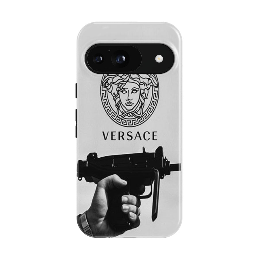 Versace Logo Gun Google Pixel 9 | 10 Pro Case
