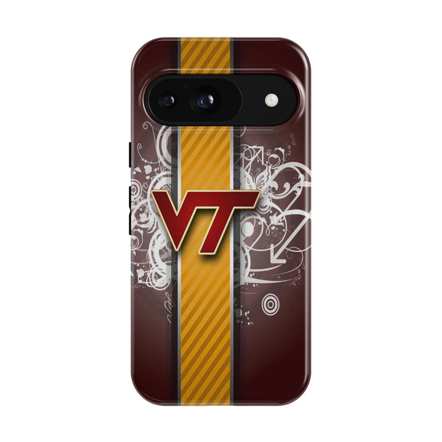 Virginia Tech Logo Wallpaper Google Pixel 9 | 10 Pro Case