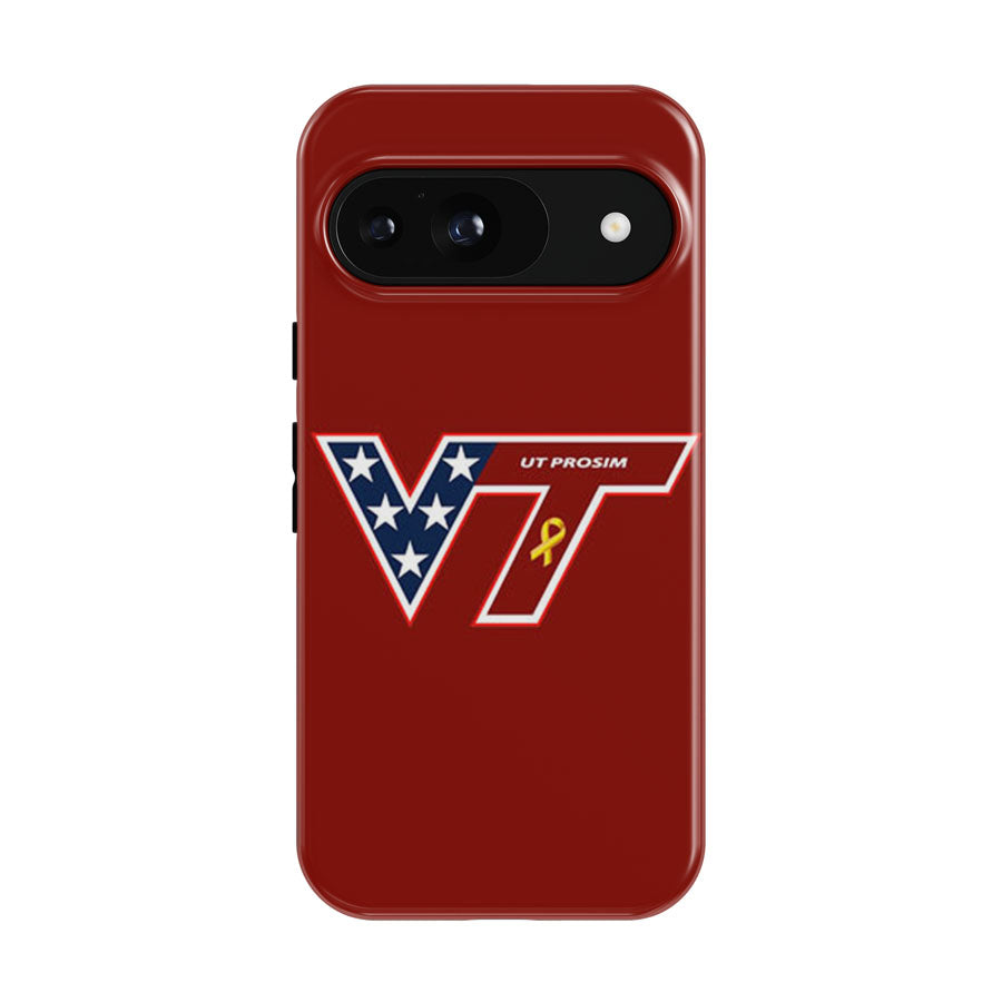 Virginia Tech Red Google Pixel 9 | 10 Pro Case