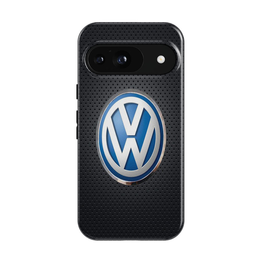 Vw Logo Black Carbon Google Pixel 9 | 10 Pro Case