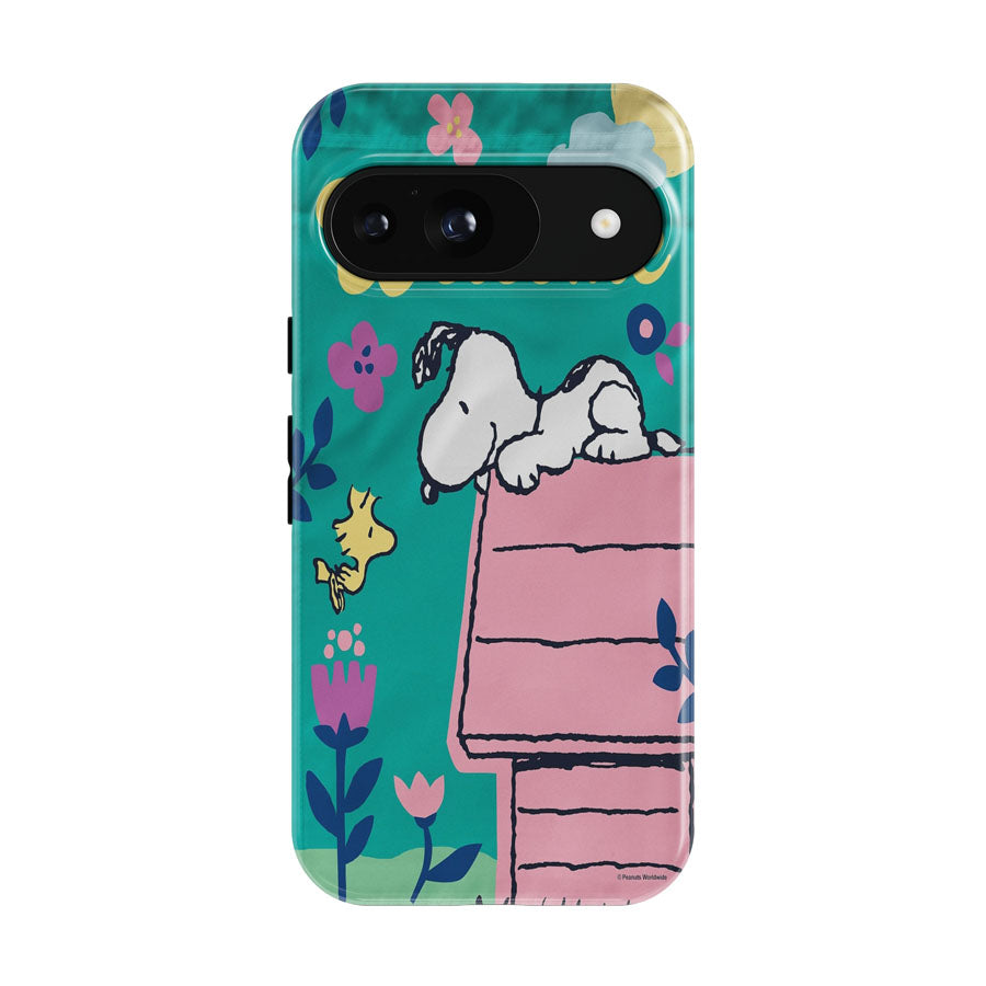 Welcome Spring Snoopy Google Pixel 9 | 10 Pro Case