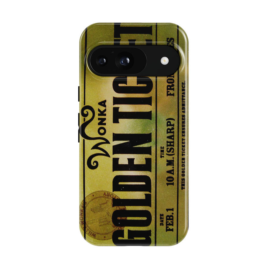 Willy Wonka Golden Ticket 2 Google Pixel 9 | 10 Pro Case