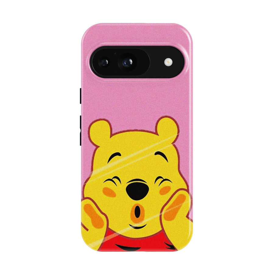 Winnie The Pooh Face Cute Mirror Google Pixel 9 | 10 Pro Case
