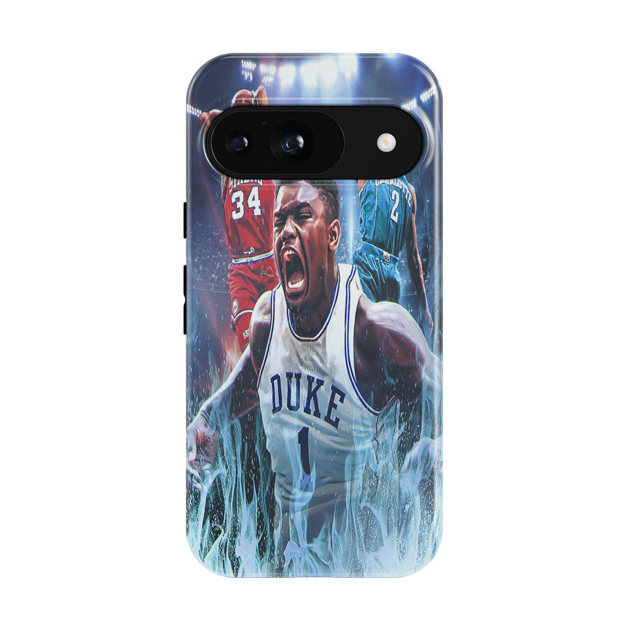 Zion Williamson Duke Wallpaper Google Pixel 9 | 10 Pro Case