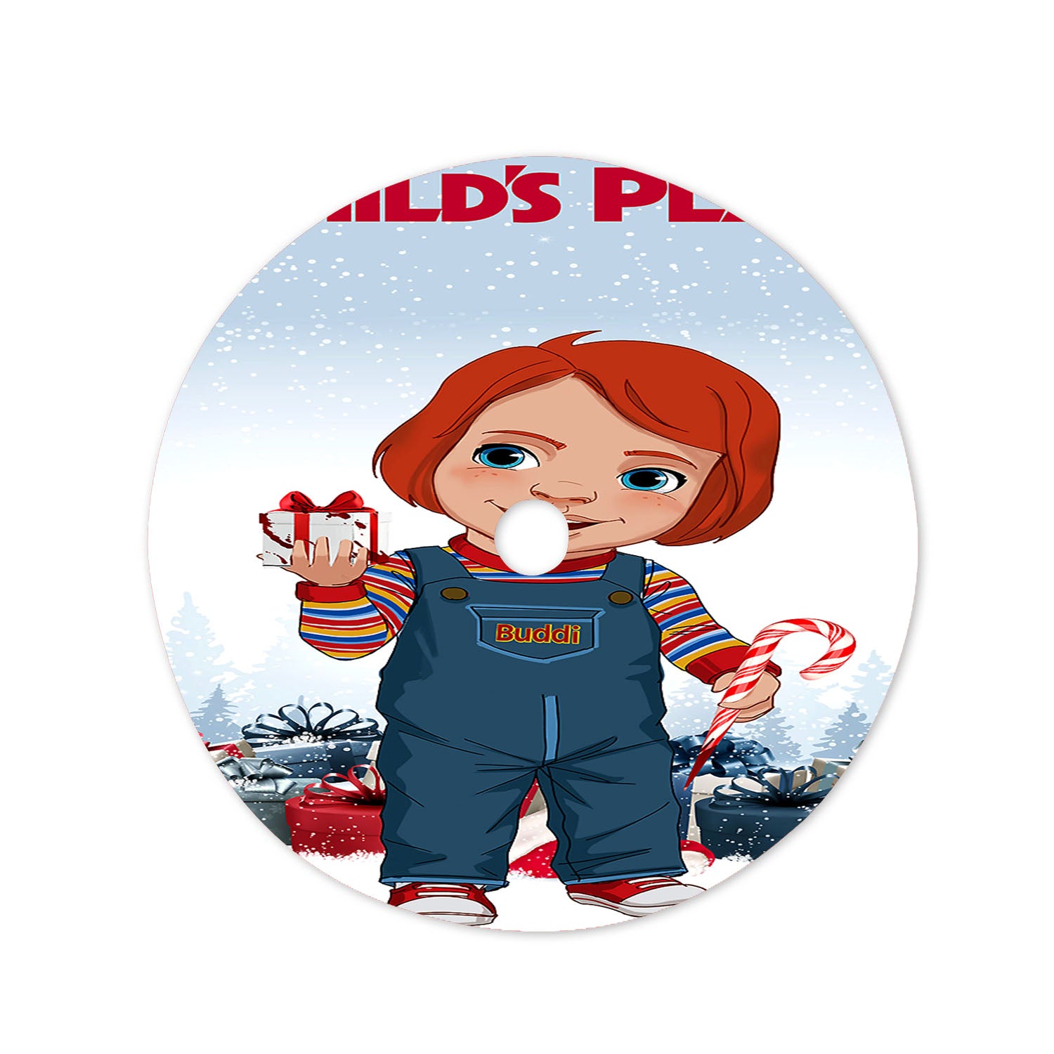 Childs Play Buddi Poster Christmas Christmas Tree Skirt 36 X 36 Inch