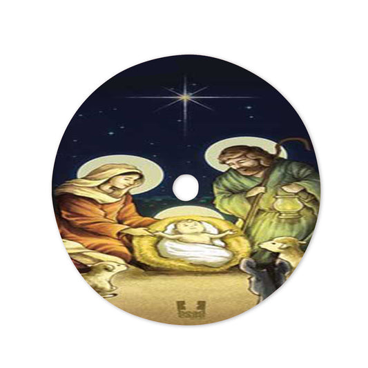 Nativity Christmas Tree Skirt 36 X 36 Inch