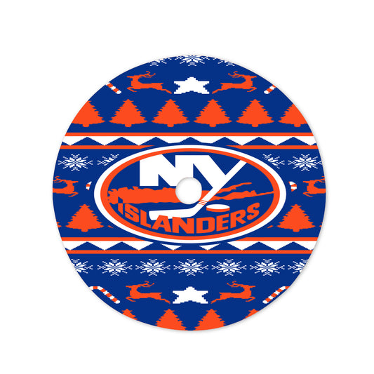 Islanders Sweater Christmas Tree Skirt 36 X 36 Inch