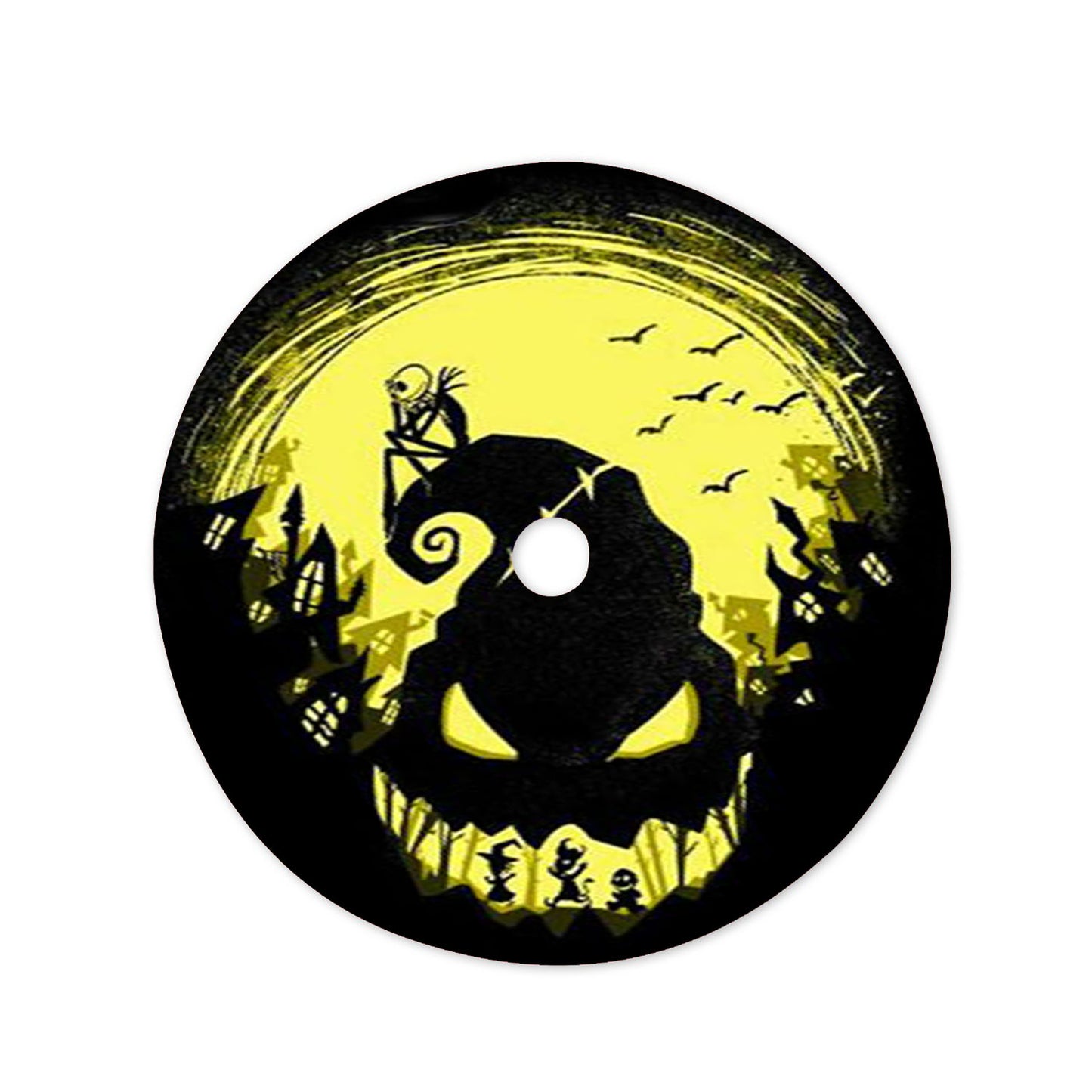 Jack And Oogie Boogie The Nightmare Before Christmas Christmas Tree Skirt 36 X 36 Inch