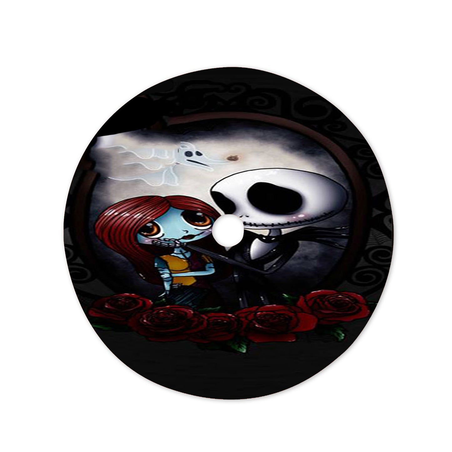 Nightmare Before Kawaii Christmas Tree Skirt 36 X 36 Inch