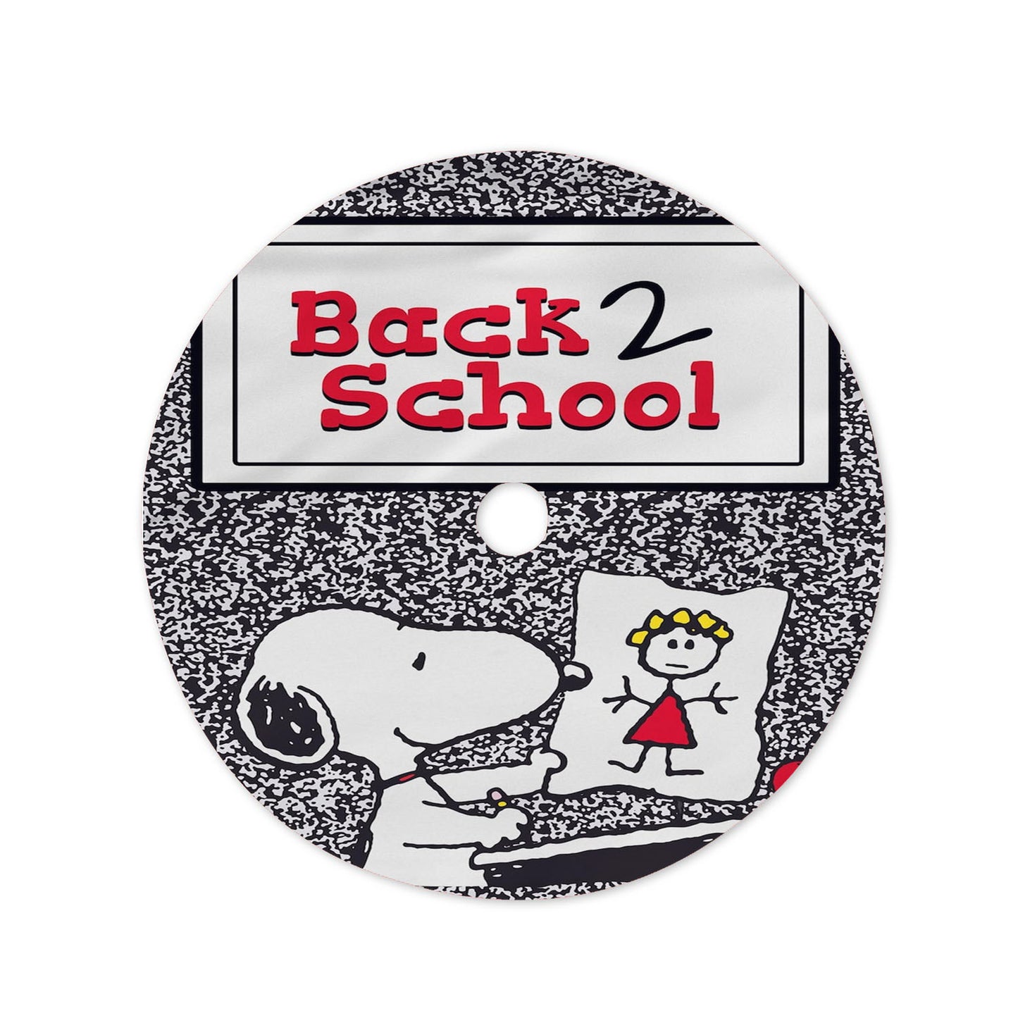 Peanuts Back To School Christmas Tree Skirt 36 X 36 Inch
