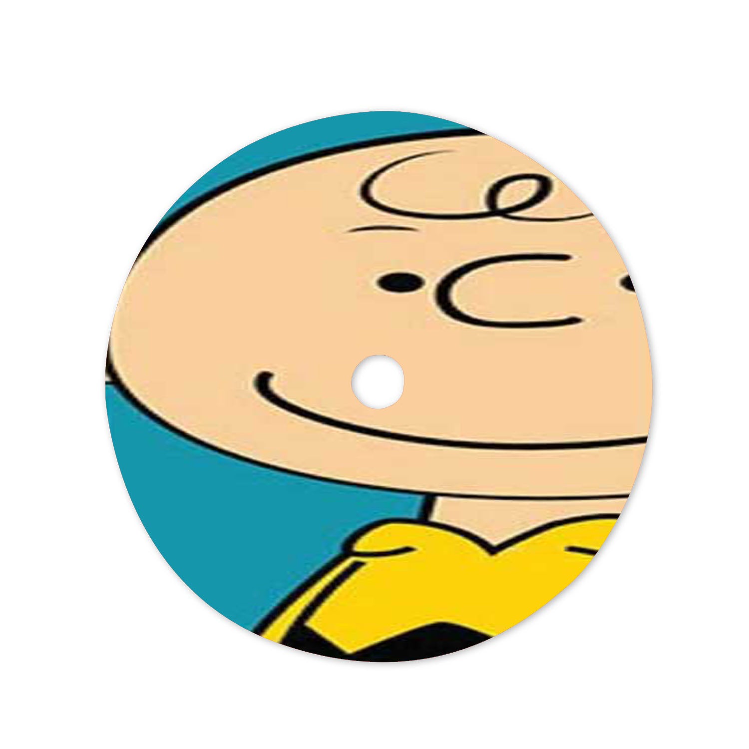 Peanuts Charlie Brown Blue Christmas Tree Skirt 36 X 36 Inch