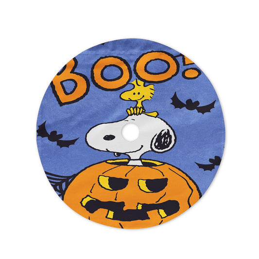 Peanuts Snoopy And Woodstock Halloween Christmas Tree Skirt 36 X 36 Inch