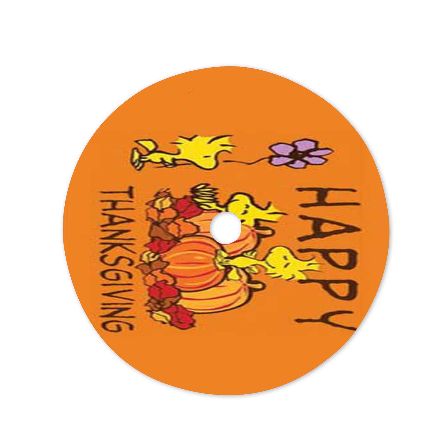 Peanuts Thanksgiving Woodstock Christmas Tree Skirt 36 X 36 Inch