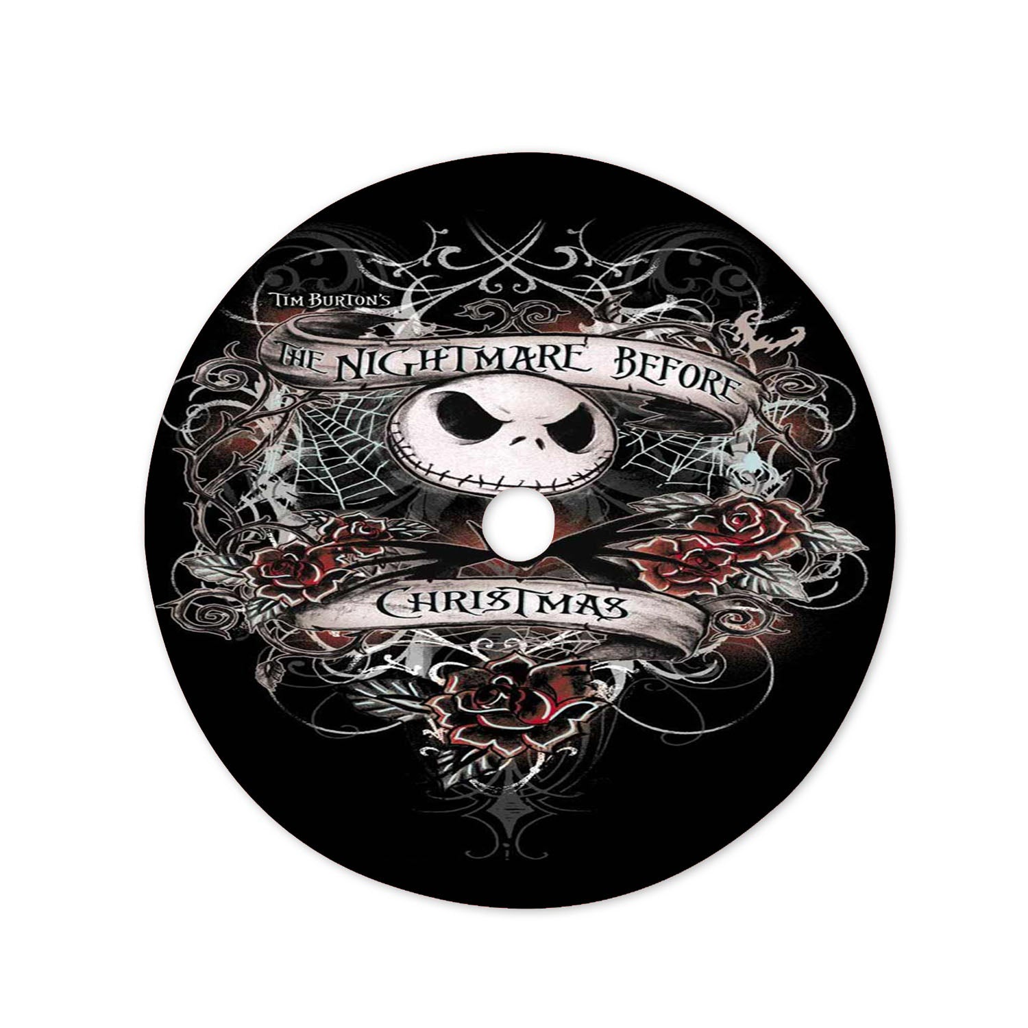 The Nightmare Before Black Christmas Tree Skirt 36 X 36 Inch