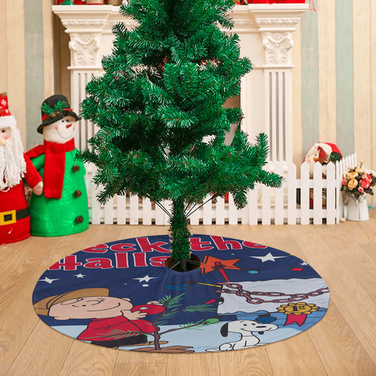 Charlie Brown Christmas Tree Christmas Tree Skirt 36 X 36 Inch