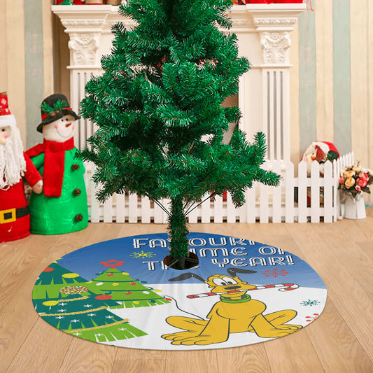 Christmas Bone Pluto Christmas Tree Skirt 36 X 36 Inch
