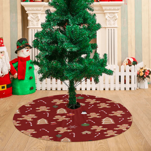 Christmas Gingerbread Cookies Christmas Tree Skirt 36 X 36 Inch