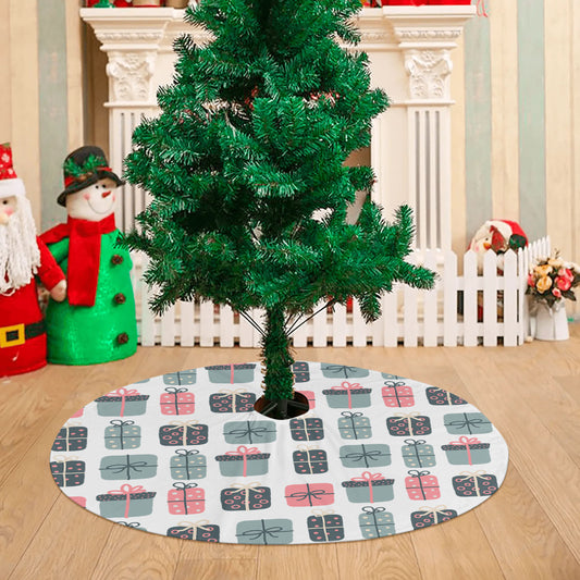 Christmas Patterns Set 02 Christmas Tree Skirt 36 X 36 Inch
