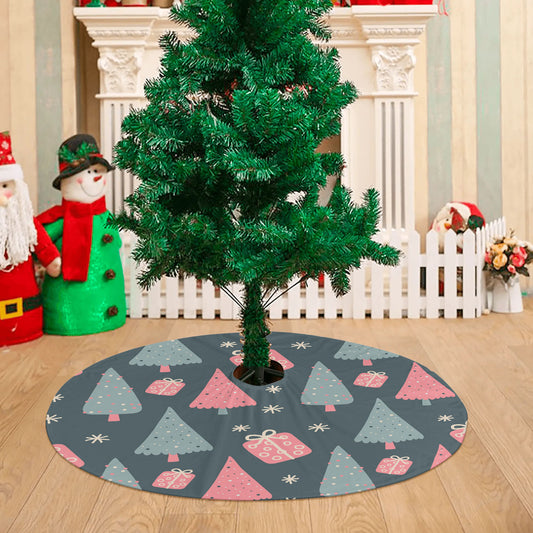 Christmas Patterns Set 03 Christmas Tree Skirt 36 X 36 Inch