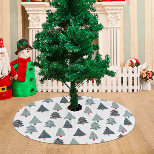 Christmas Patterns Set 04 Christmas Tree Skirt 36 X 36 Inch
