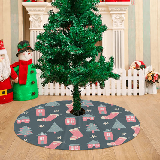 Christmas Patterns Set 07 Christmas Tree Skirt 36 X 36 Inch