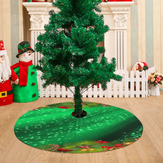 Christmas Sparkles Christmas Tree Skirt 36 X 36 Inch