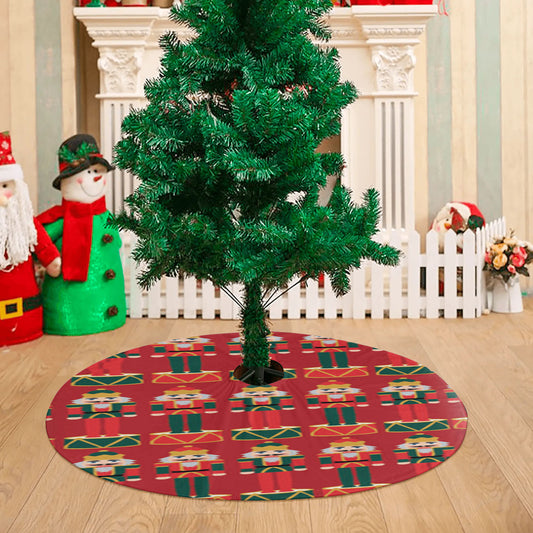 Nutcracker - Christmas Patterns Christmas Tree Skirt 36 X 36 Inch