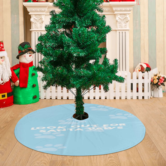 Santa Paws - Christmas Christmas Tree Skirt 36 X 36 Inch